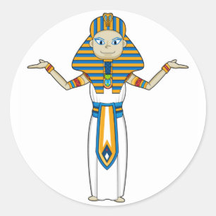 Egyptische Farao King Sticker