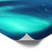 Egyptische farao met hiërogliefen en piramide poster (Hoek)