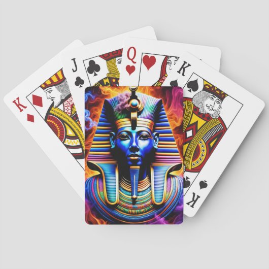 Egyptische Farao Pokerkaarten (Achterkant)