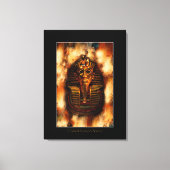 Egyptische Farao Tutankhamen Art Studie II Canvas Afdruk (Voorkant)