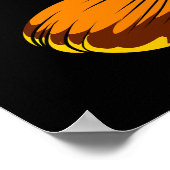 Egyptische Farao Tutankhamun Yoga Meditation Poster (Hoek)