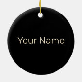 Egyptische farao vlag en piramides souvenir keramisch ornament (Achterkant)