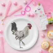 Egyptische Fayoumis Rooster Papieren Bordje (Feest)