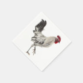 Egyptische Fayoumis Rooster Servet (Hoek)