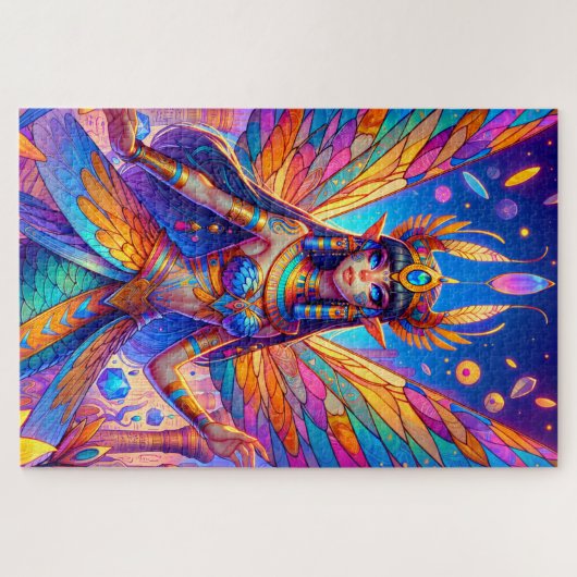 Egyptische fee legpuzzel (Horizontaal)