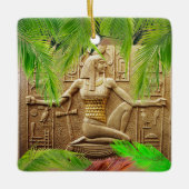 Egyptische feestdag keramisch ornament (Voorkant)