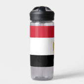 Egyptische fles, patriottische vlag waterfles (Voorkant)