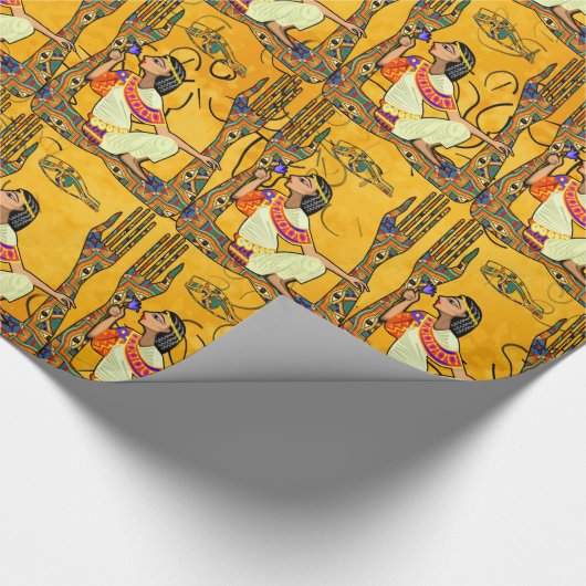 Egyptische Fusion Cadeaupapier (Hoek)