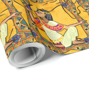 Egyptische Fusion Cadeaupapier