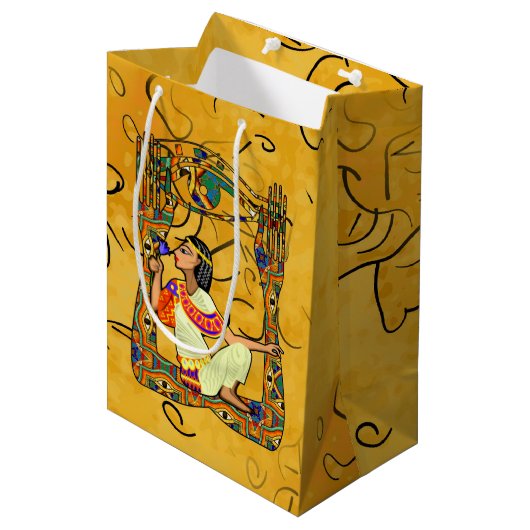 Egyptische Fusion Medium Cadeauzakje (Voorkant Gekanteld)
