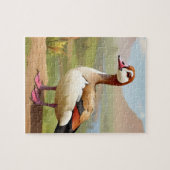 Egyptische Gans door water Legpuzzel (Horizontaal)