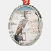 Egyptische gans metalen ornament (Links)