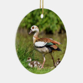 Egyptische ganzen en kuikens keramisch ornament (Rechts)