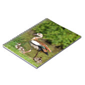 Egyptische ganzen en kuikens notitieboek (Linkerzijde)