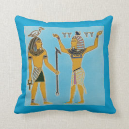 Egyptische geb & Shu Earth & Air Kussen