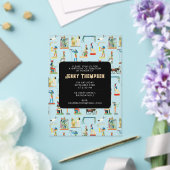  Egyptische geboortedag in Egypte Acryl Uitnodigingen (Insitu (Huwelijk))