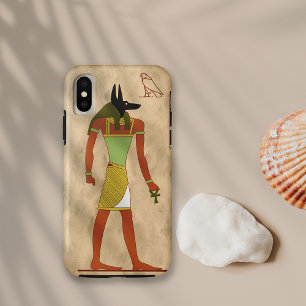 Egyptische god Anubis iPhone X Hoesje