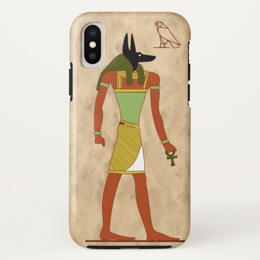 Egyptische god Anubis Case-Mate iPhone Case (Achterkant)