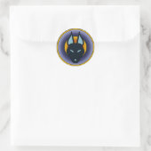 Egyptische god Anubis Logo Sticker (Tas)