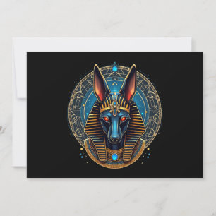 Egyptische god Anubis Oude Egyptische mythologie Kaart