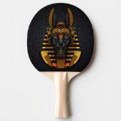 Egyptische god Anubis Ping Pong Paddle Tafeltennisbatje (Voorkant)