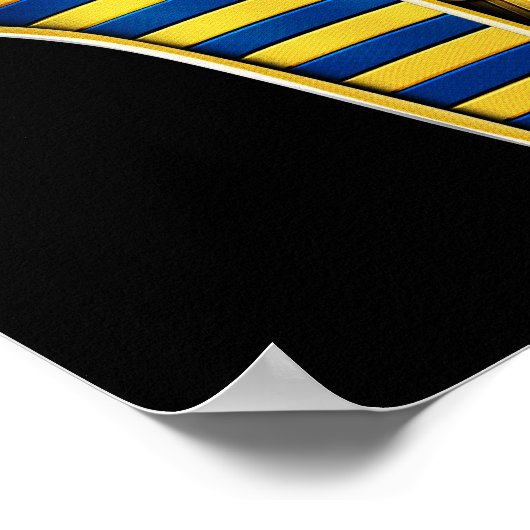 Egyptische god Anubis Poster (Hoek)