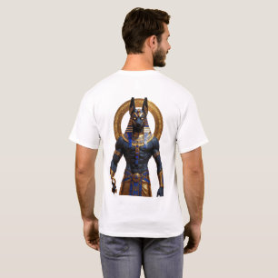Egyptische God Anubis – Spierbundel Volledige Figu T-shirt