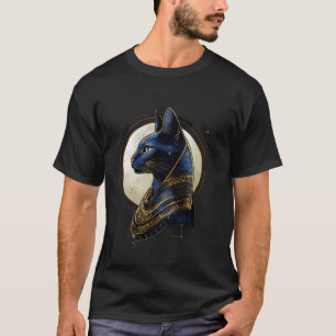 Egyptische God Bastet Kat Egypte Mythologie Oude E T-shirt