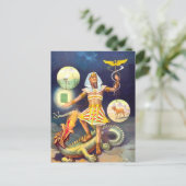 Egyptische God  Kunst Briefkaart (Staand voorkant)