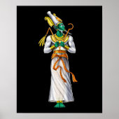 Egyptische God Osiris Poster (Voorkant)