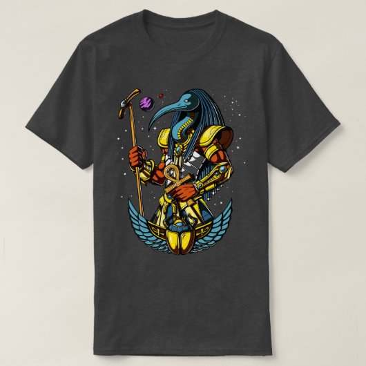 Egyptische God Thoth 1 T-shirt (Design voorkant)