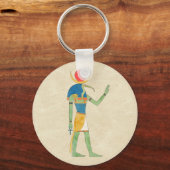 Egyptische God Thoth  Illustratie Sleutelhanger (Voorkant)