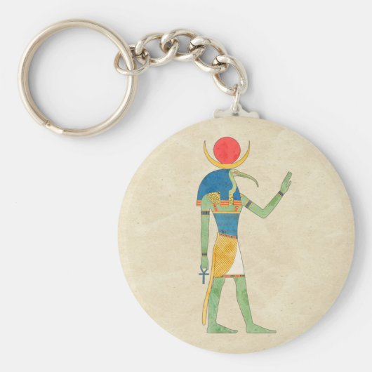 Egyptische God Thoth  Illustratie Sleutelhanger (Voorkant)