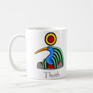 Egyptische god Thoth (naam) Koffiemok