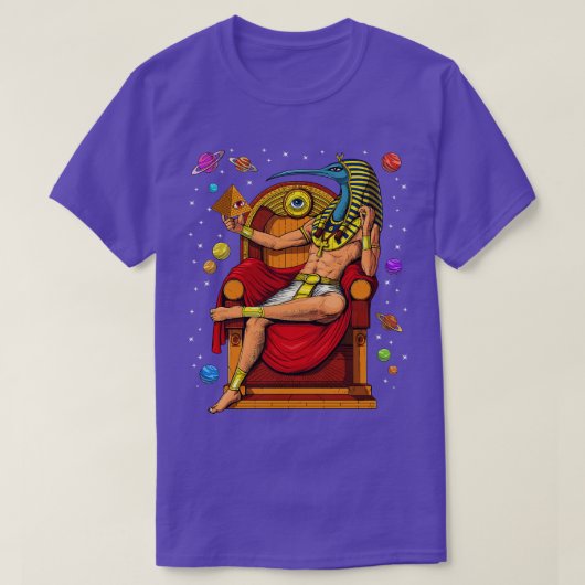 Egyptische god Thoth T-shirt (Design voorkant)