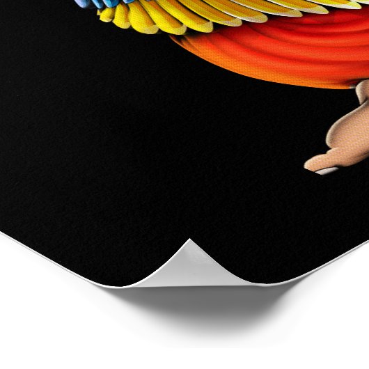 Egyptische Goddess Maat Poster (Hoek)