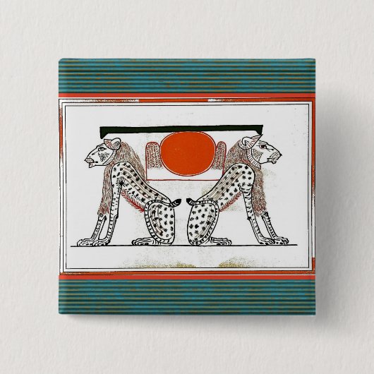 Egyptische goden Button (Voorkant)