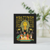 Egyptische goden Egyptische Farao Deities Anubis H Briefkaart (Staand voorkant)