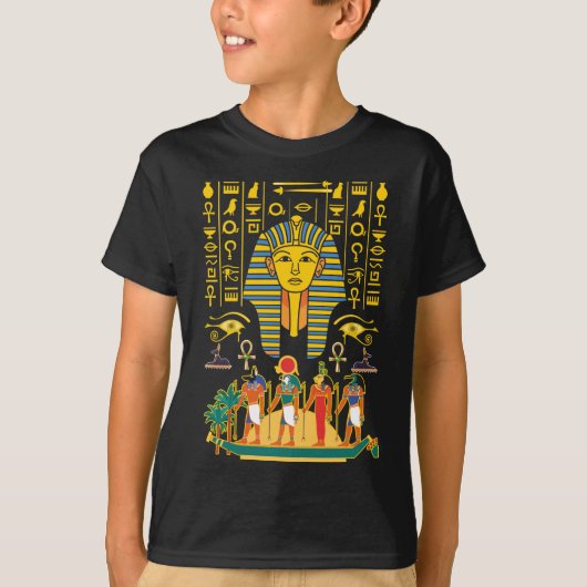 Egyptische goden Egyptische Farao Deities Anubis H T-shirt (Voorkant)