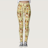 Egyptische goden en goden leggings (Voorkant)