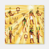 Egyptische goden en goden magneet (Voorkant)