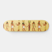 Egyptische goden en goden persoonlijk skateboard (Horizontaal)