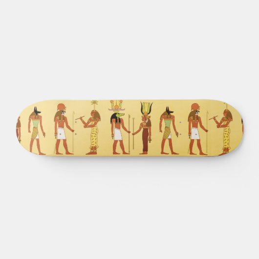 Egyptische goden en goden persoonlijk skateboard (Horizontaal)