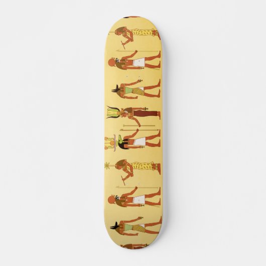 Egyptische goden en goden persoonlijk skateboard (Voorkant)
