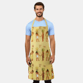 Egyptische goden en goden schort (Gedragen)