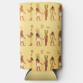 Egyptische goden en goden seltzer blikjeskoeler (Voorkant)