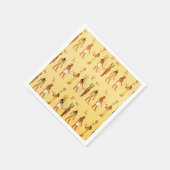 Egyptische goden en goden servet (Hoek)