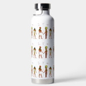 Egyptische goden en goden waterfles (Rechts)