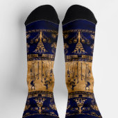 Egyptische goden en siergrens sokken (Top)