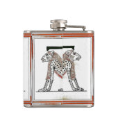 Egyptische goden Flask Heupfles (Achterkant)